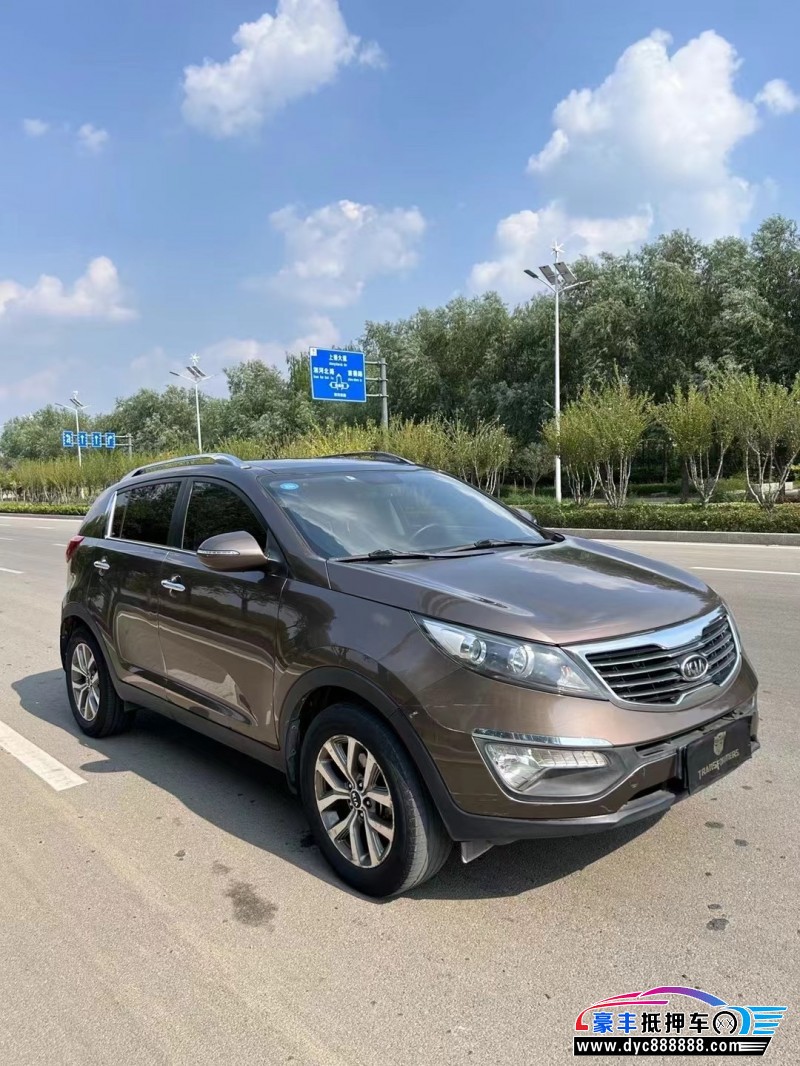 14年起亚智跑SUV抵押车出售