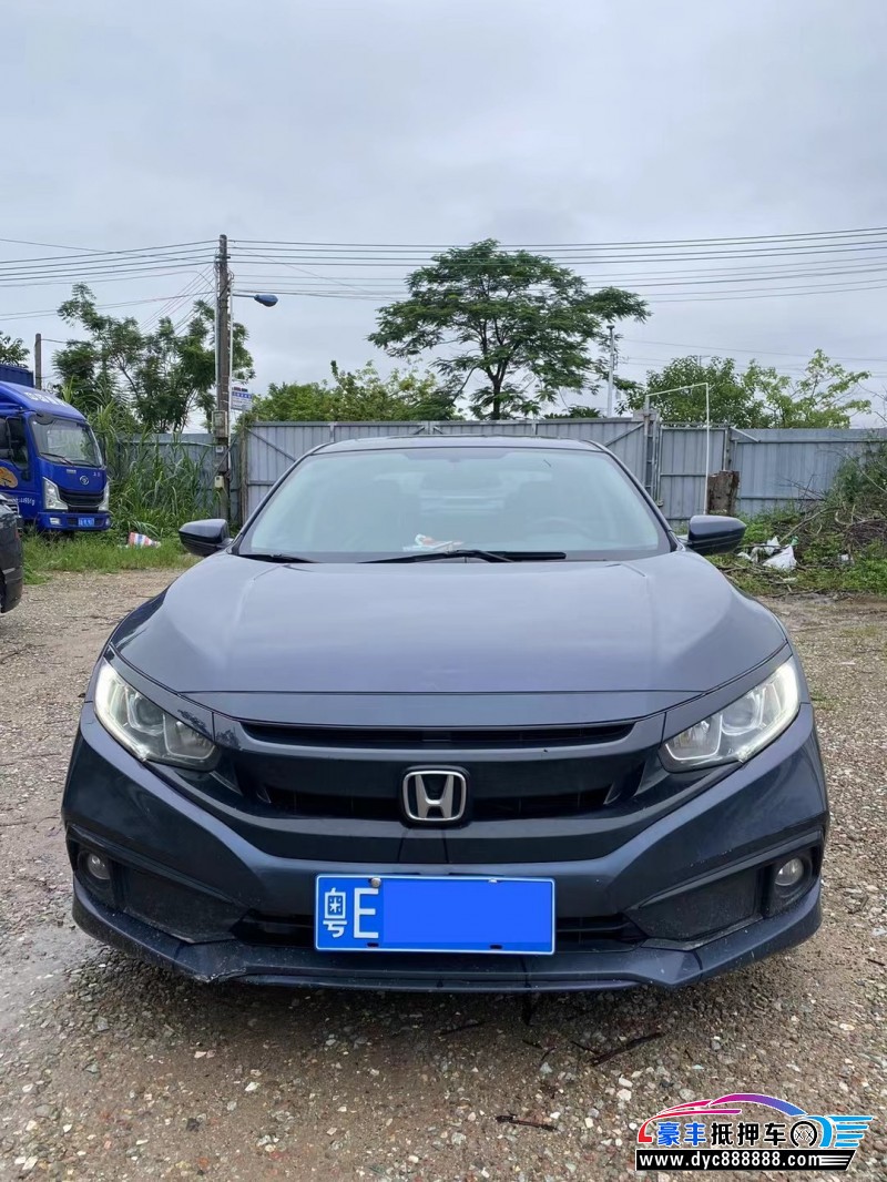 19年本田思域轿车抵押车出售