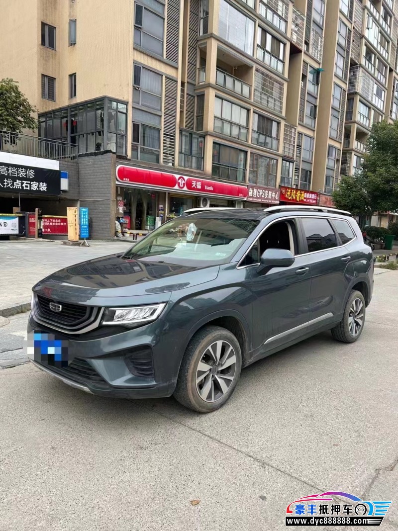 21年吉利豪越轿车抵押车出售