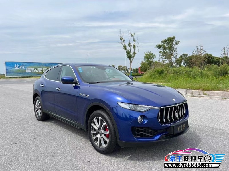 18年玛莎拉蒂莱万特轿车抵押车出售