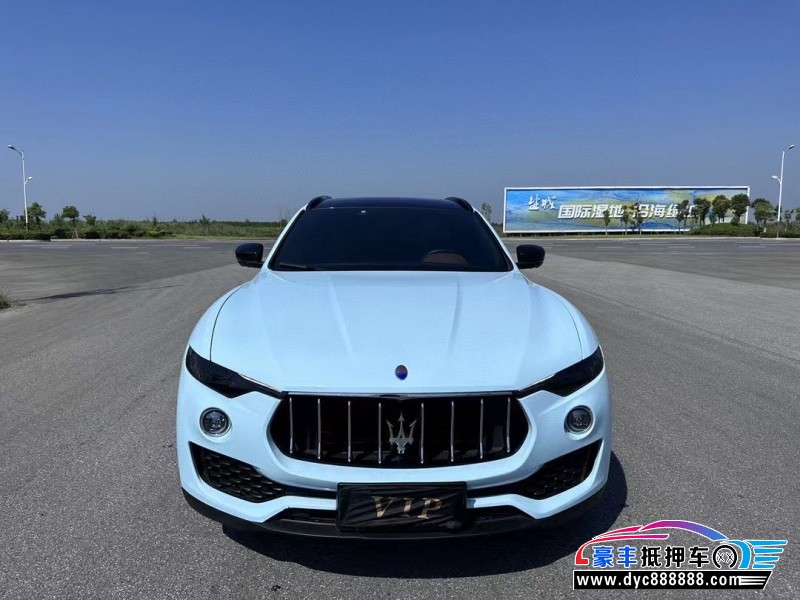 20年玛莎拉蒂莱万特轿车抵押车出售