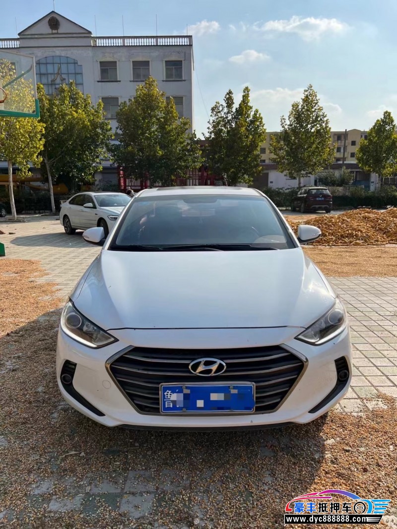 18年现代领动轿车抵押车出售