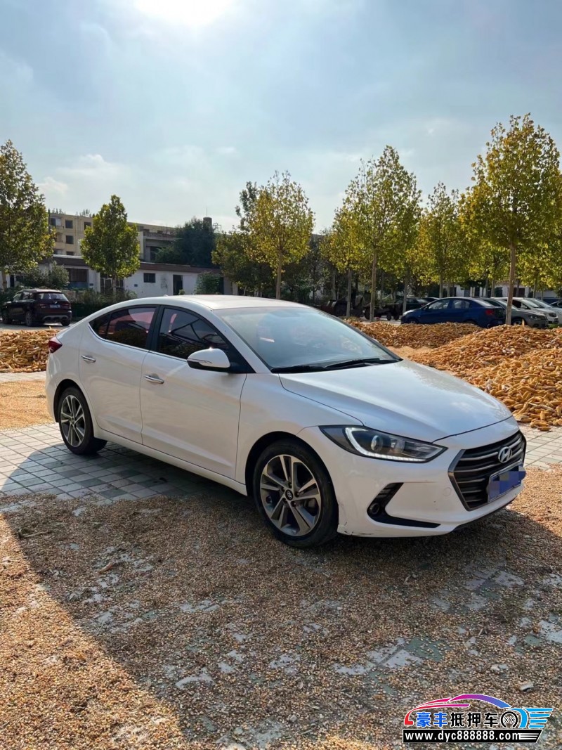 18年现代领动轿车抵押车出售