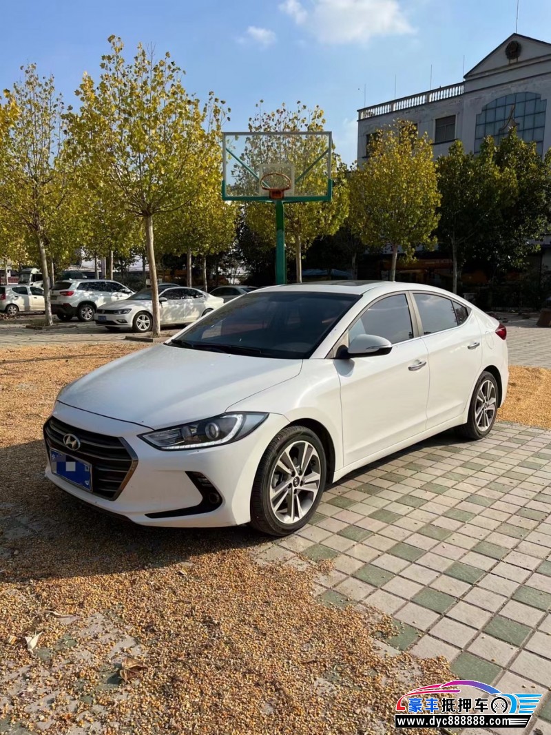 18年现代领动轿车抵押车出售