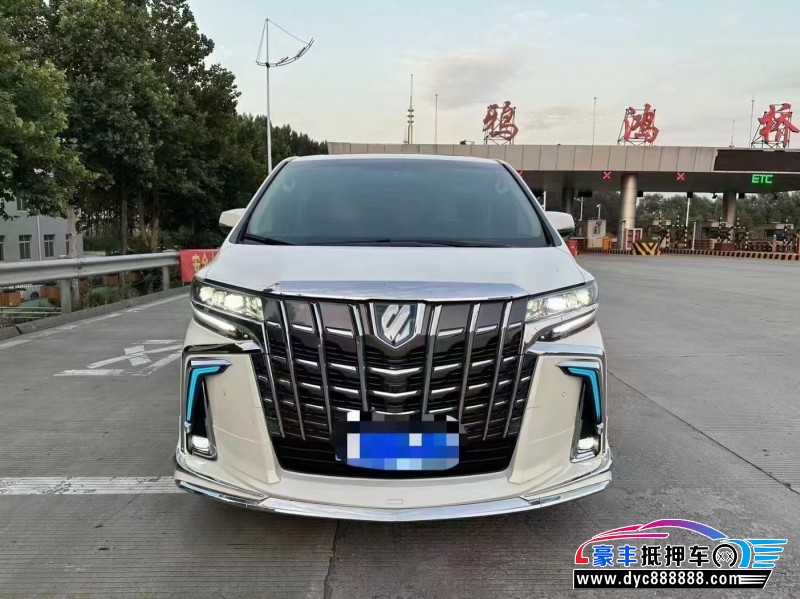 17年丰田埃尔法MPV抵押车出售