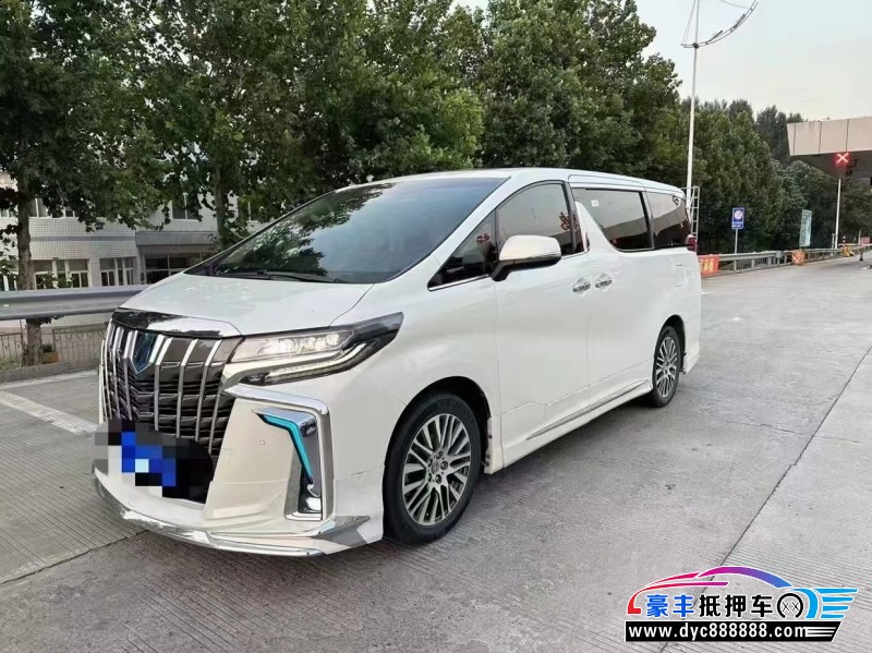 17年丰田埃尔法MPV抵押车出售