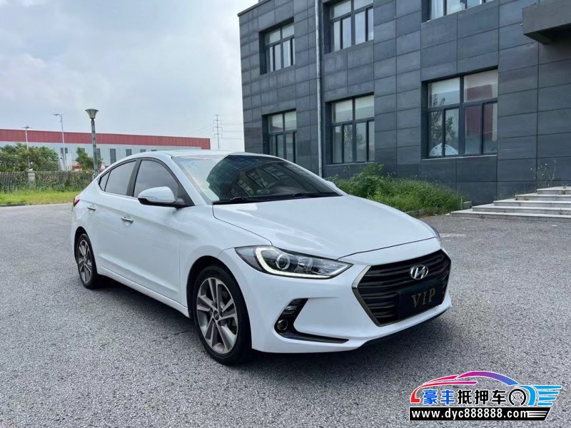 18年现代领动轿车抵押车出售