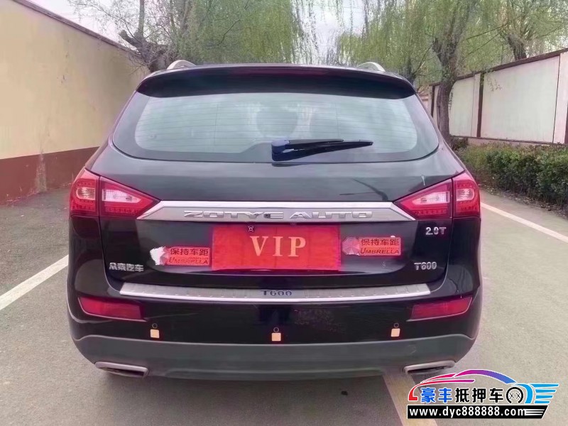 16年众泰T600SUV抵押车出售