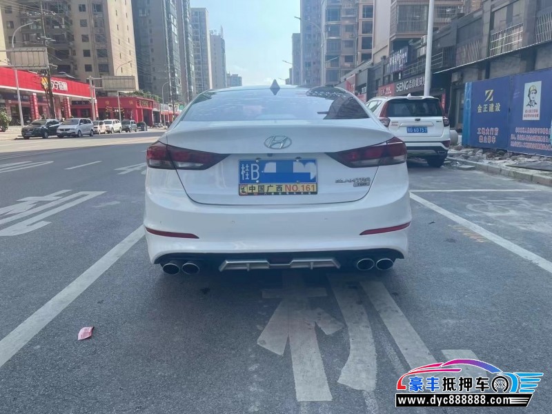 18年现代领动轿车抵押车出售