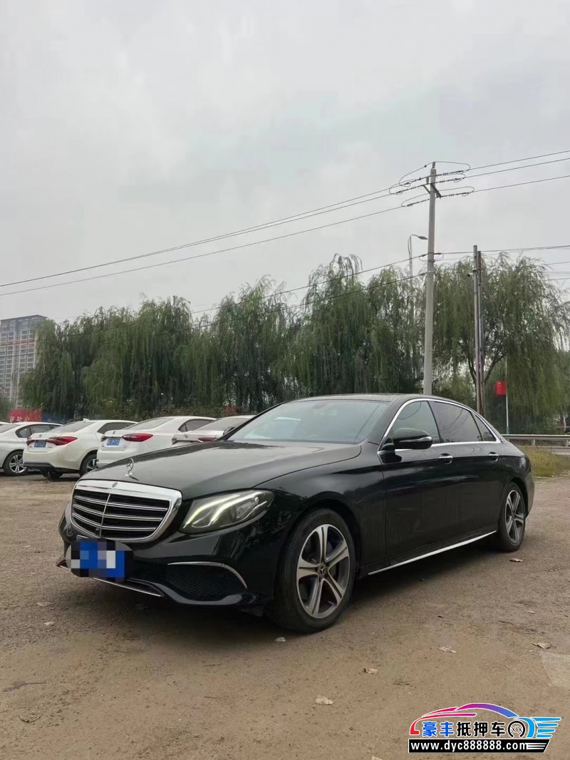 19年奔驰E轿车抵押车出售