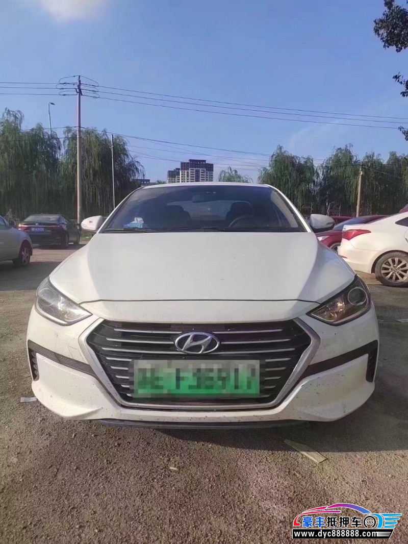 22年现代领动轿车抵押车出售