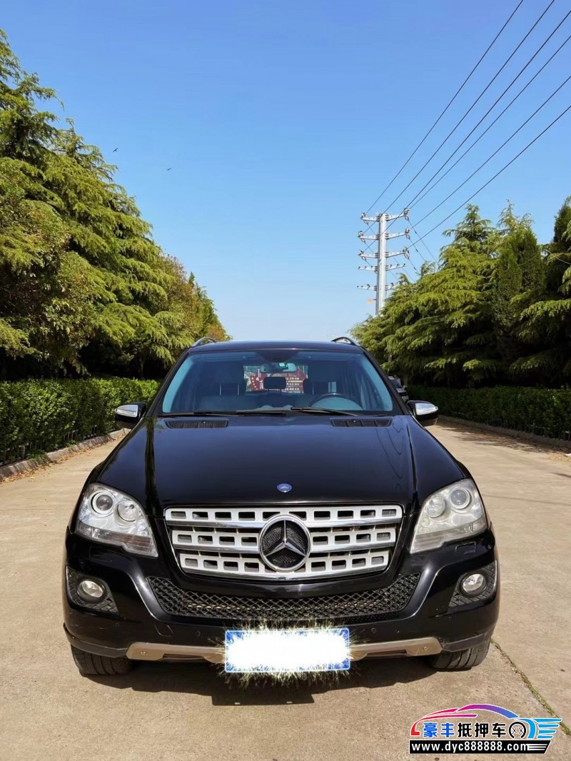 12年奔驰MLSUV抵押车出售