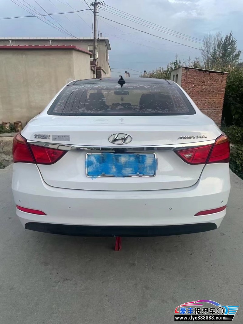 17年现代名图轿车抵押车出售