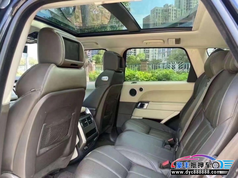 15年路虎揽胜运动SUV抵押车出售