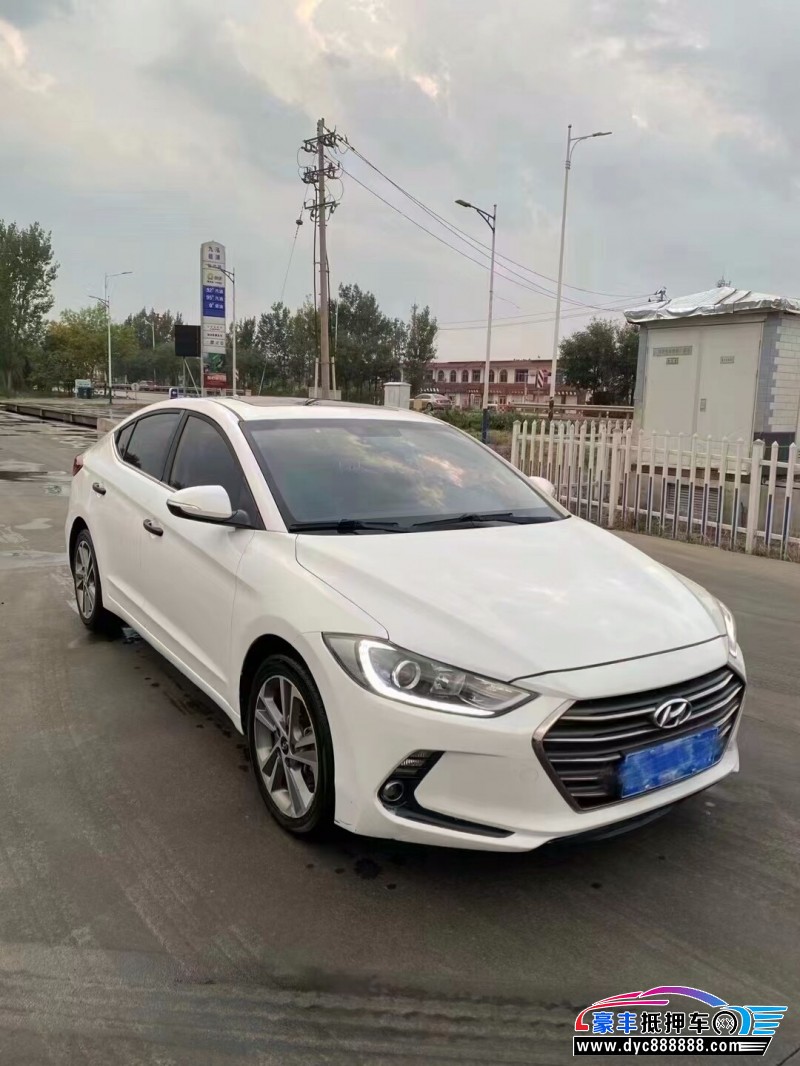 18年现代领动轿车抵押车出售