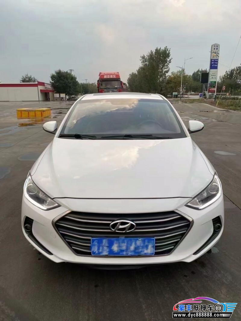 18年现代领动轿车抵押车出售