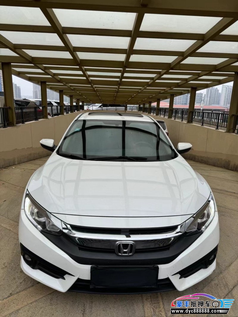 18年本田思域轿车抵押车出售