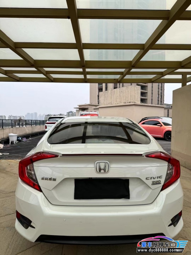 18年本田思域轿车抵押车出售