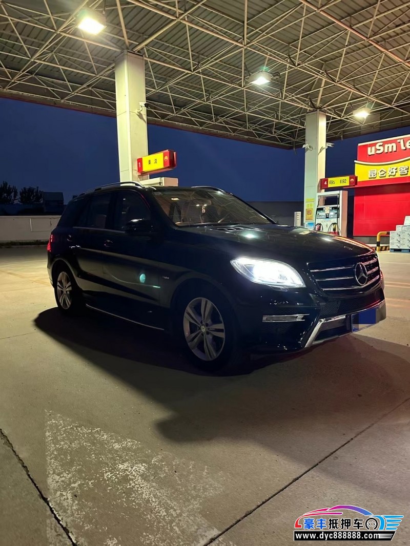 12年奔驰MLSUV抵押车出售