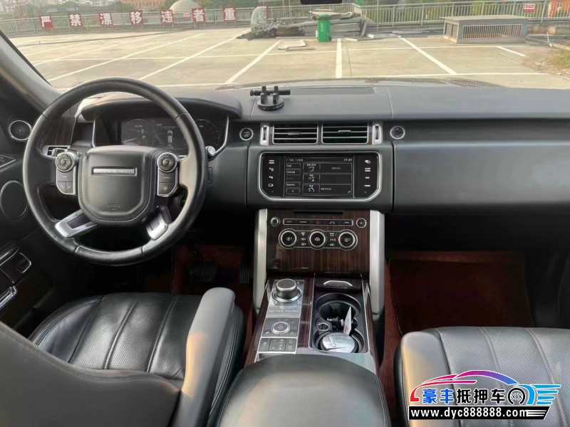 16年路虎揽胜行政SUV抵押车出售