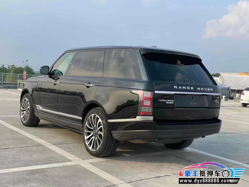 16年路虎揽胜行政SUV抵押车出售