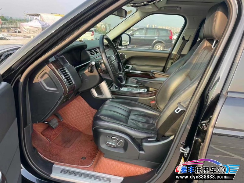 16年路虎揽胜行政SUV抵押车出售