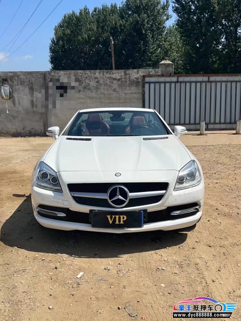 14年奔驰SLK轿车抵押车出售