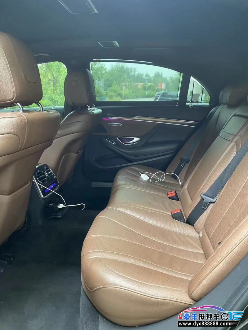 19年奔驰S轿车抵押车出售