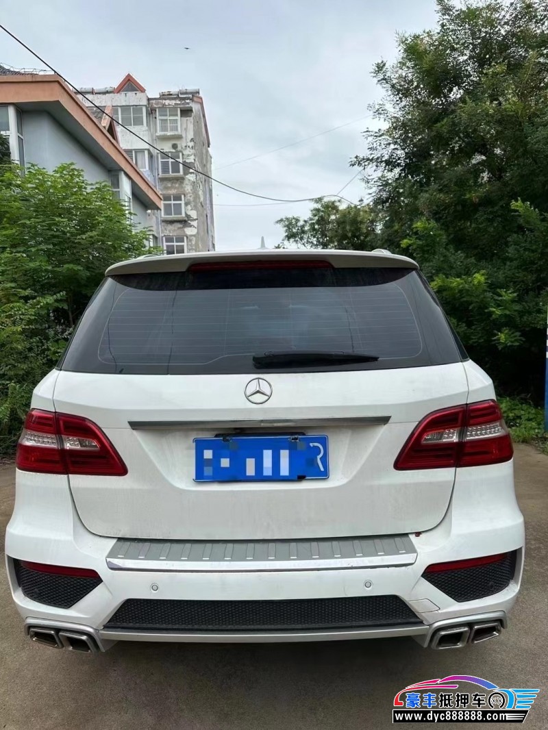 14年奔驰ML轿车抵押车出售