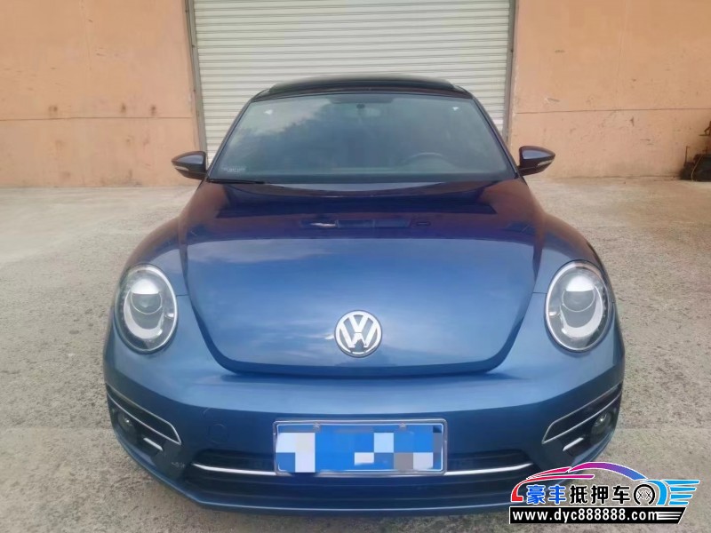 18年大众甲壳虫轿车抵押车出售