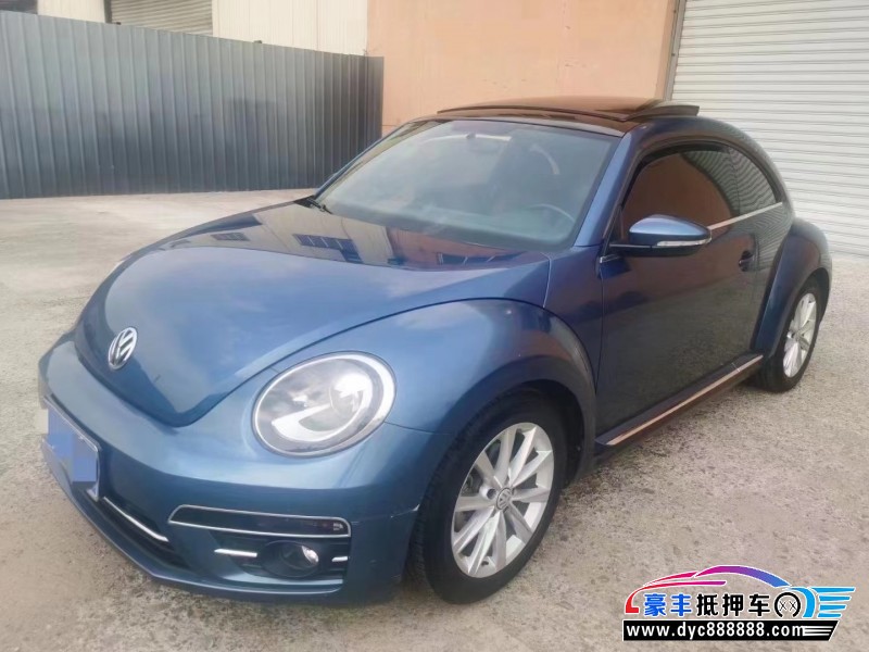 18年大众甲壳虫轿车抵押车出售