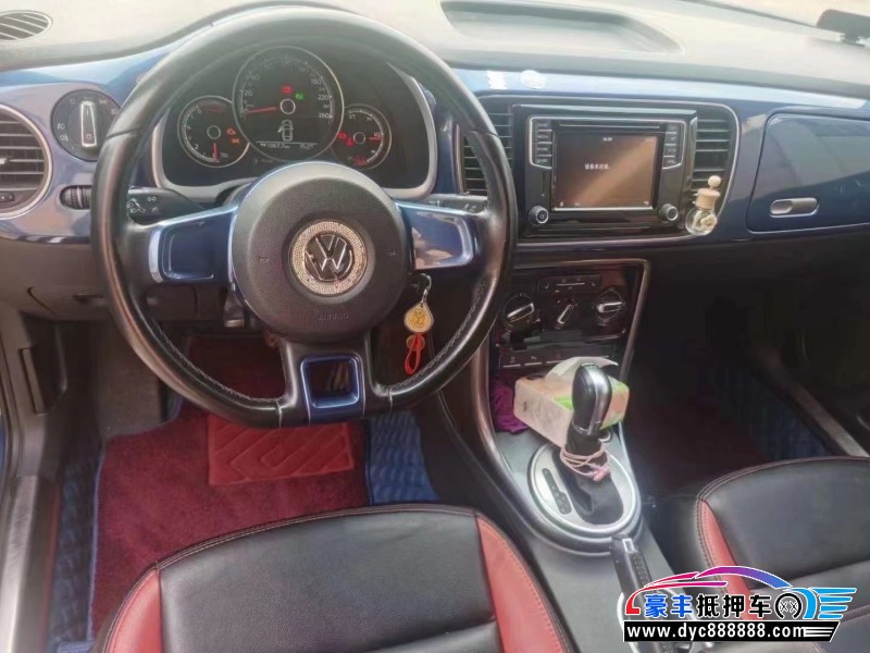 18年大众甲壳虫轿车抵押车出售