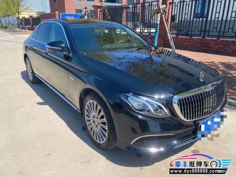 20年奔驰E轿车抵押车出售