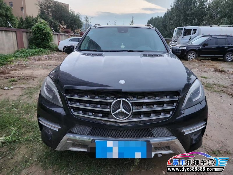 12年奔驰MLSUV抵押车出售