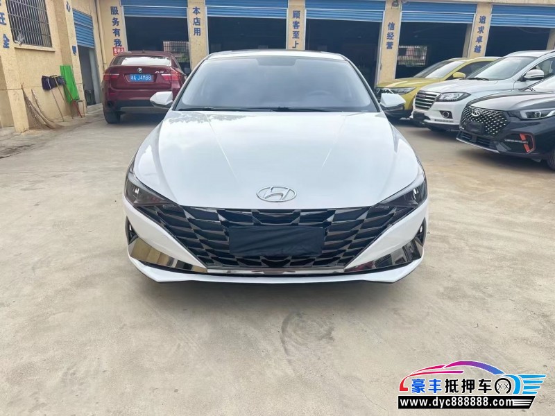 23年现代伊兰特轿车抵押车出售