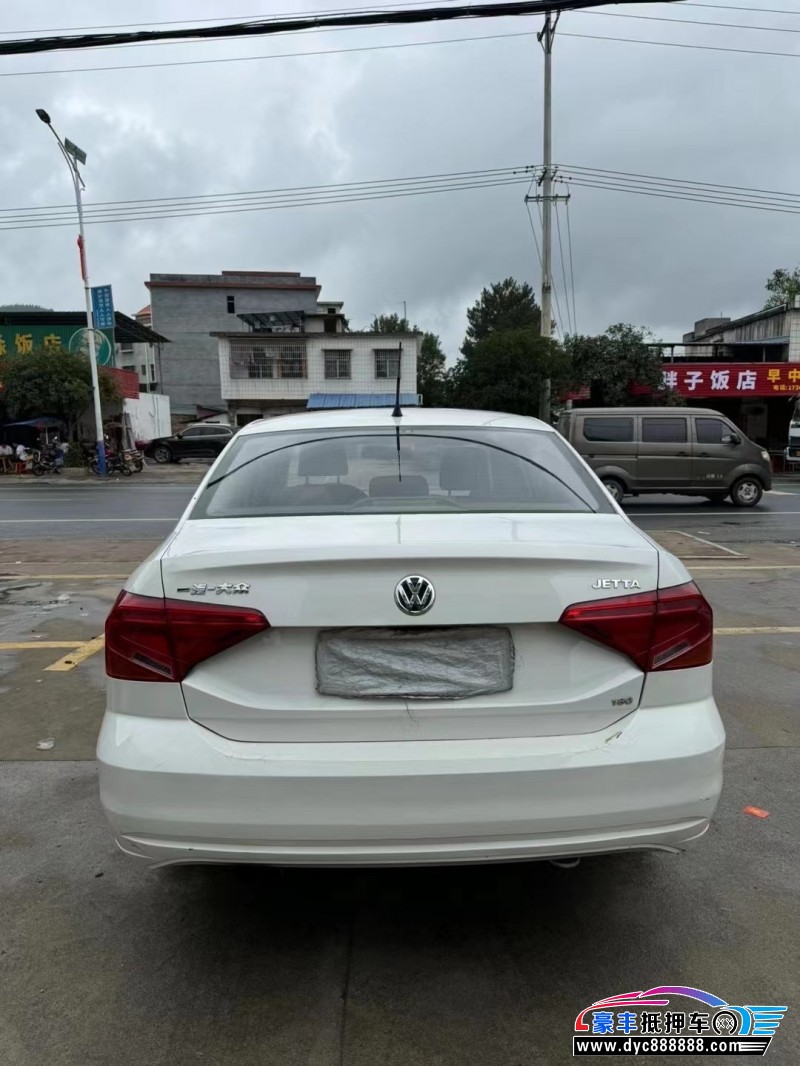 17年大众捷达轿车抵押车出售