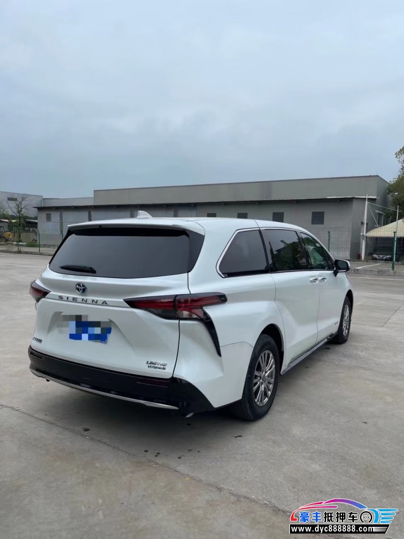 23年丰田塞纳SUV抵押车出售