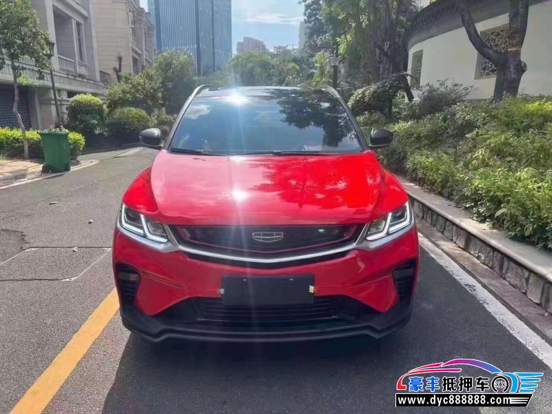 21年吉利缤越轿车抵押车出售