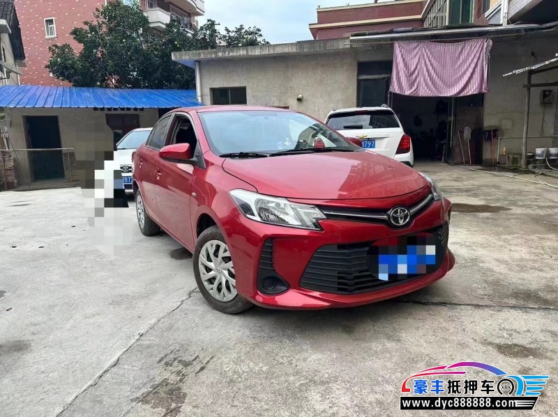 22年丰田威驰轿车抵押车出售