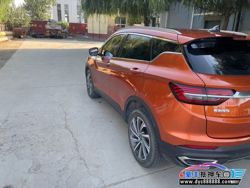 19年吉利缤越轿车抵押车出售