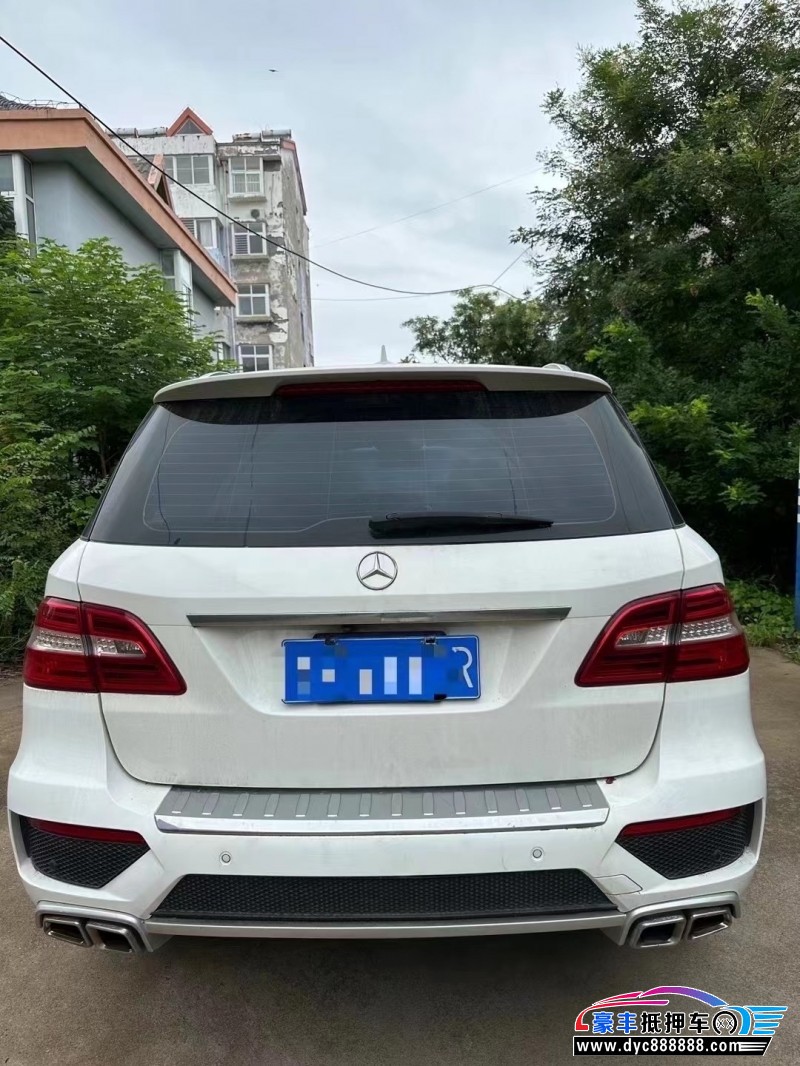 14年奔驰MLSUV抵押车出售