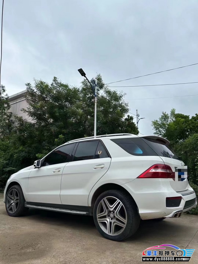 14年奔驰MLSUV抵押车出售