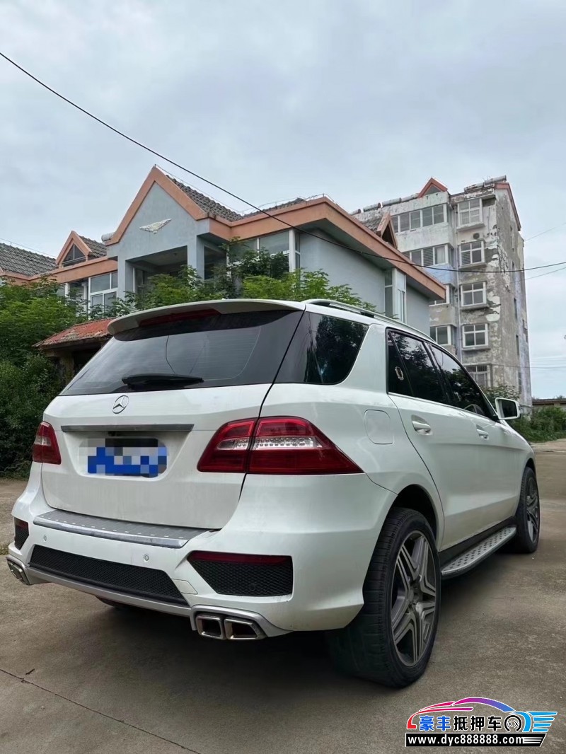14年奔驰MLSUV抵押车出售