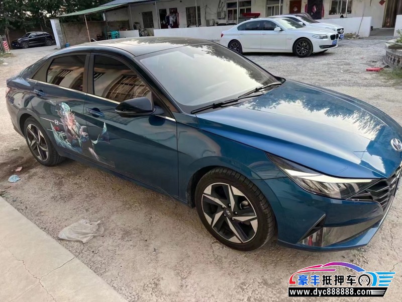 21年现代伊兰特轿车抵押车出售