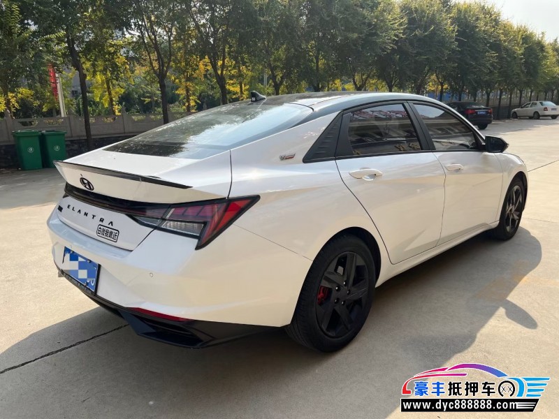 22年现代伊兰特轿车抵押车出售