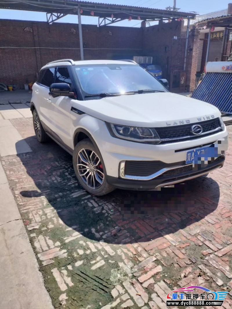 18年陆风X7SUV抵押车出售