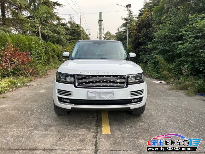 16年路虎揽胜行政轿车抵押车出售