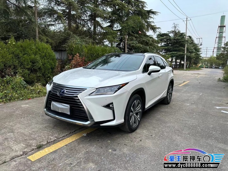 17年雷克萨斯RX轿车抵押车出售