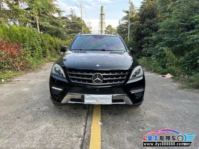 15年奔驰ML轿车抵押车出售