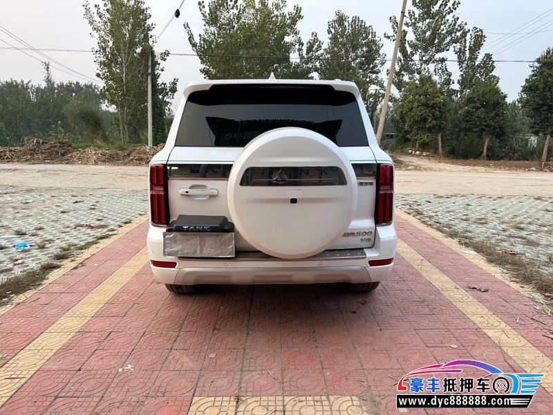 22年WEY坦克500SUV抵押车出售